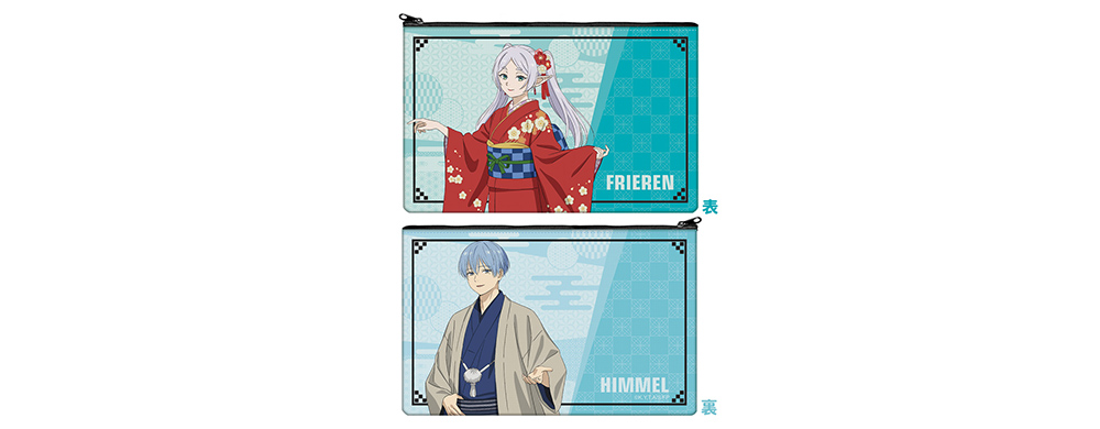 葬送のフリーレン 描き下ろしフラットポーチ TaS10th Ver. - GOODS