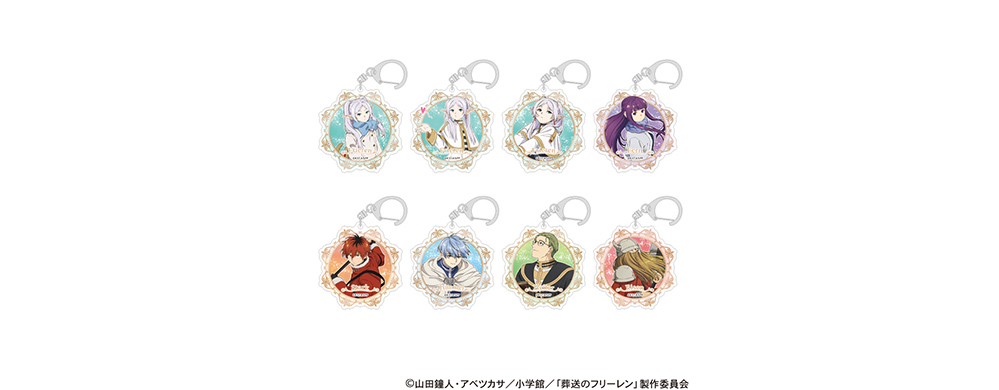 トレーディングアクリルキーホルダー