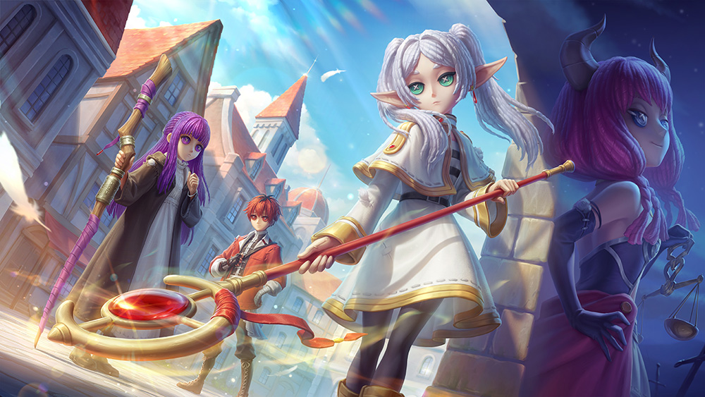 TVアニメ『葬送のフリーレン』とゲーム『Identity V 第五人格』との